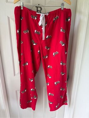 Boden Men's XXL Red Corgi Dog Cotton Pajama Lounge pants